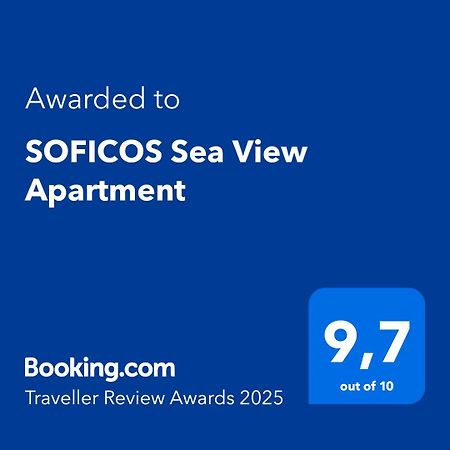 Soficos Sea View Apartment Nafpaktos Exterior foto